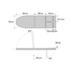 Miza/stol za podiatrijo SF-1030-B-POD – Bild 2
